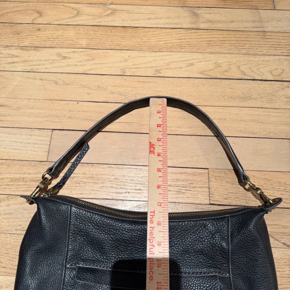 The Sak Women's Hobo Bag Black Pebbled Leather Purse Handbag Boho Travel - Picture 8 of 8